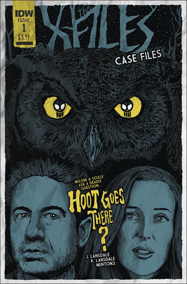 X-Files: Case Files - Hoot Goes There? issue 1-B J.J. Lendl Cover