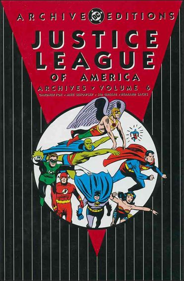 Justice League of America Archives issue 6 Dust Jacket