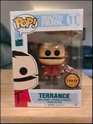 Pop! South Park figure 11-B Terrance (1:6 Canadian Flag Chase Variant)