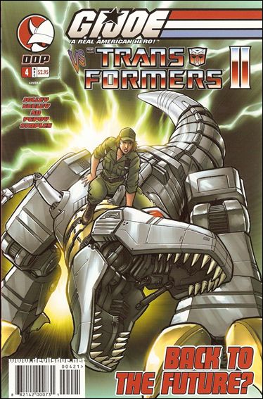 G.I. Joe vs the Transformers (2004) issue 4 E.J. Su Cover