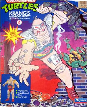 Teenage Mutant Ninja Turtles (1988) Vehicles and Playsets figure 36 Krang's Android Body