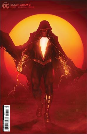 Black Adam issue 3-C Rahzzah Cardstock Cover