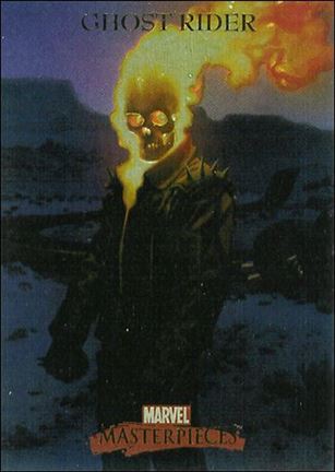 2007 Marvel Masterpieces (Parallel Foil Base Set) card 32 Ghost Rider