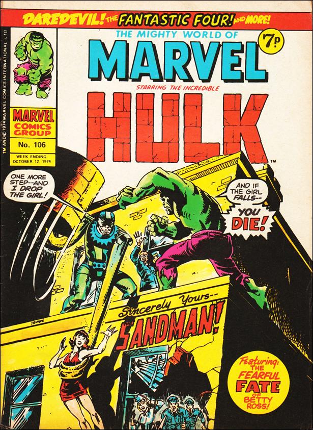 Mighty World of Marvel (UK) (1972) issue 106