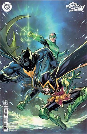 DC vs. Vampires: World War V issue 4-C Stephen Segovia Cardstock Cover