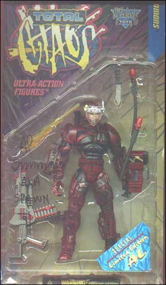 Total Chaos (Series 1) figure 1-B Al Simmons (Repaint)