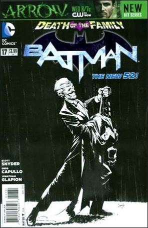 Batman (2011) issue 17-E Greg Capullo 1:100 Black and White Cover