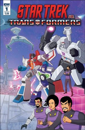 Star Trek vs Transformers issue 1-B Philip Murphy Right-Side Connecting Cover