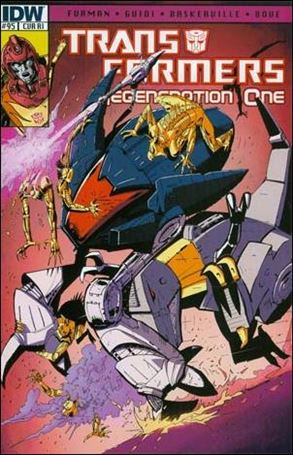 Transformers: Regeneration One issue 95-C Geoff Senior 1:10 Cover