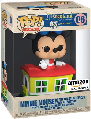 POP! Trains figure 6 Minnie Mouse on the Casey Jr. Circus Train Amazon
