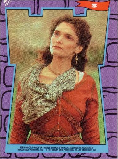 Robin Hood, Prince of Thieves (88-card Sticker Subset) card 3