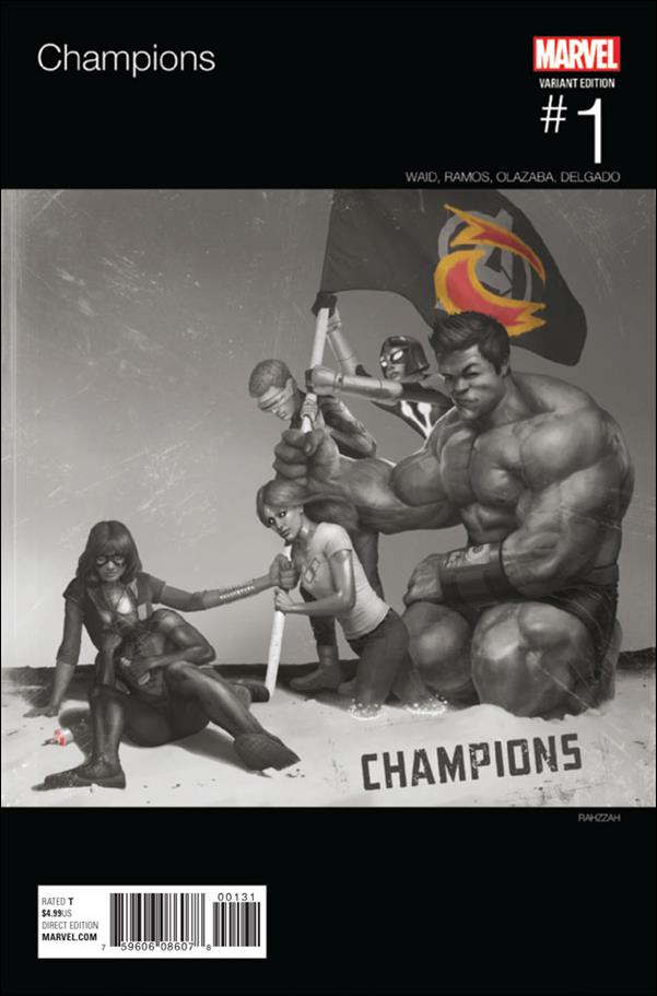 Champions (2016) issue 1-K Rahzzah Hip Hop Cover