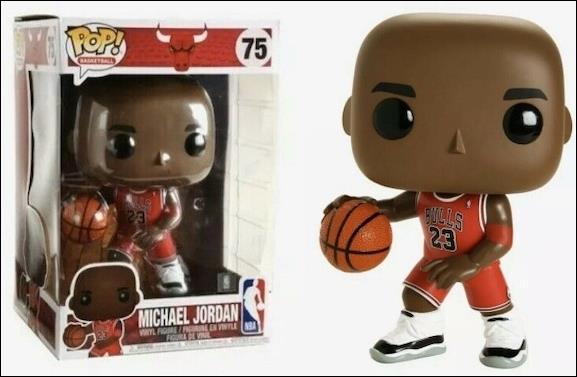 Pop! Basketball figure '75' Michael Jordan (10 inch Red Away Jersey)