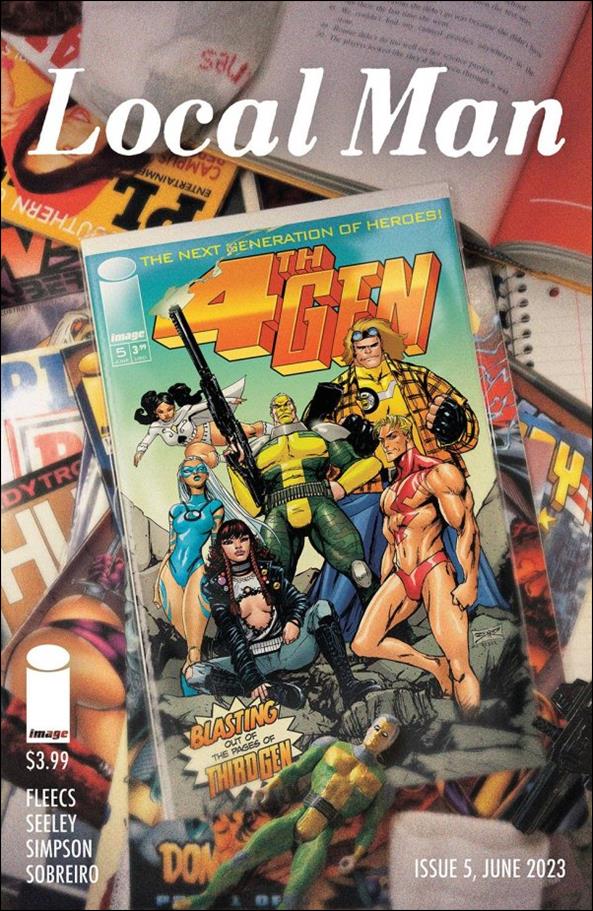 Local Man issue 5-B Joe Benitez & Brian Reber Cover
