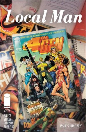 Local Man issue 5-B Joe Benitez & Brian Reber Cover