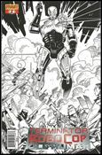 Terminator/Robocop: Kill Human issue 2-D Walter Simonson 1:15 B&W Cover