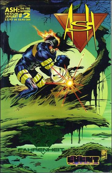 Ash: The Fire Within issue 2-C Joe Quesada Green Fahrenheit Cover