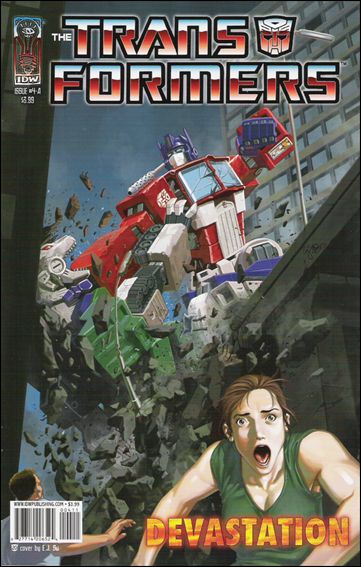 Transformers: Devastation issue 4 E.J Su Cover