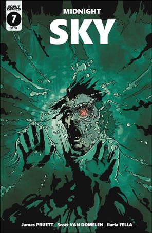 Midnight Sky issue 7-B Scott Van Domelen The Blob Homage Cover