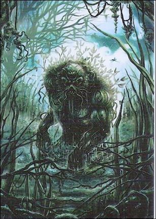DC Comics: The New 52 (Base Set) card 54 Swamp Thing