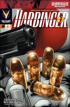 Harbinger (2012) issue 13 Patrick Zircher Cover