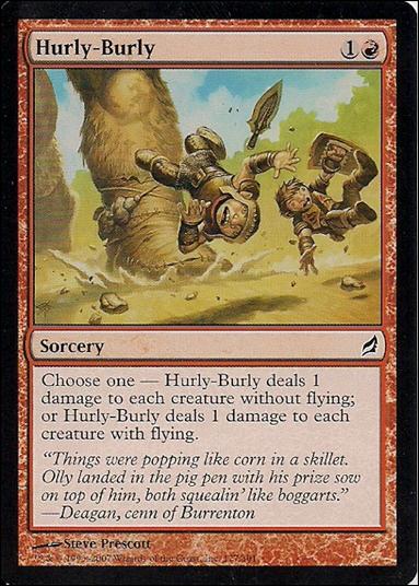 Magic the Gathering: Lorwyn (Base Set) card 177 Hurly-Burly