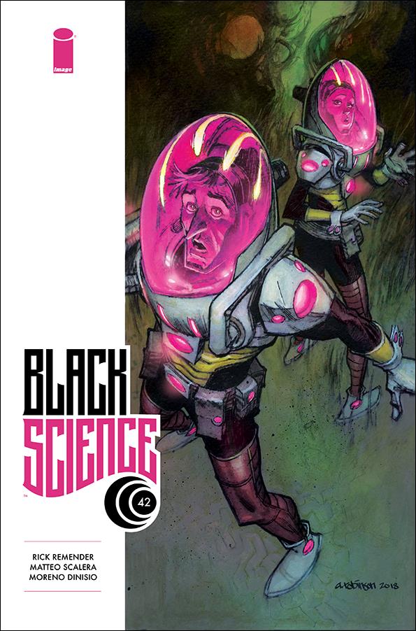 Black Science issue 42-B Andrew Robinson Cover