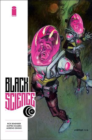 Black Science issue 42-B Andrew Robinson Cover
