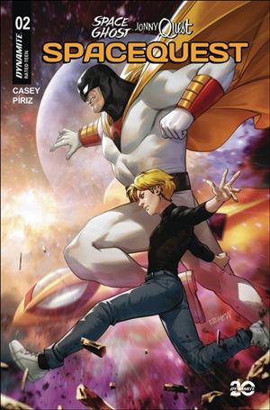 Space Ghost / Jonny Quest: Space Quest issue 2.00-K Derrick Chew Foil 1:10 Cover