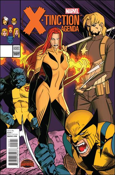 X-Tinction Agenda  issue 2-B Kris Anka 1:25 Cover