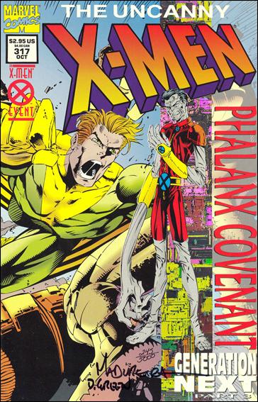 Uncanny X-Men (1981) issue 317-E Dynamic Forces (signed by JoeMad & Green) 1/5000