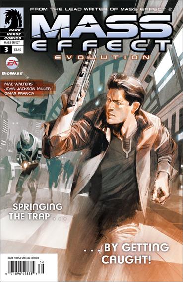 Mass Effect: Evolution issue 3 Massimo Carnevale Cover
