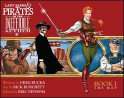 Lady Sabre & the Pirates of the Ineffable Aether issue 1 The Map 1/1400