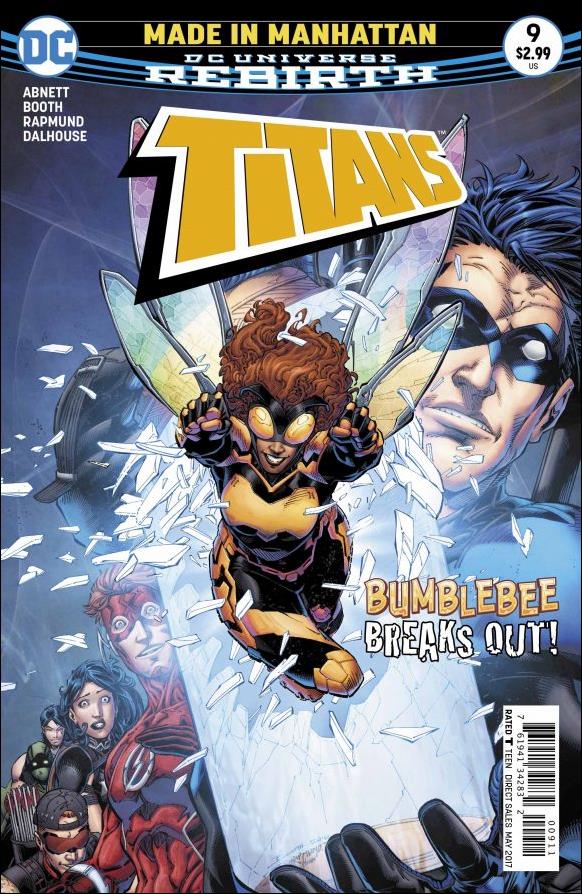 Titans (2016) issue 9 Brett Booth Cover