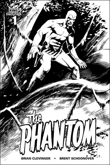 King: The Phantom issue 1-F Ron Salas 1:40 Black & White Cover