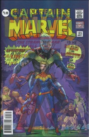 Captain Marvel (2017) issue 125-B Dan Mora Lenticular Homage Cover