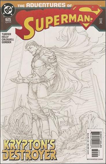 Adventures of Superman (1987) issue 625-B Sketch Cover (2nd Printing)