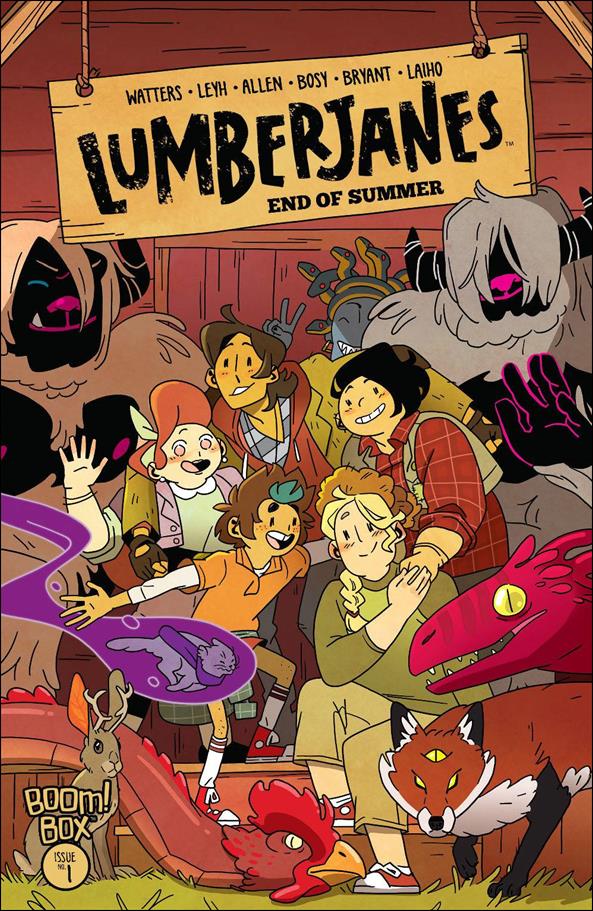 Lumberjanes End of Summer issue 1 Kat Leyh Cover