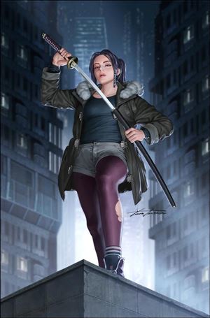 Blade Runner: Black Lotus issue 1-G Jung-Geun Yoon Virgin Cover