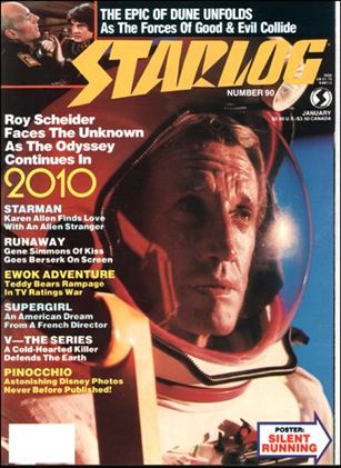 Starlog issue 90 Gatefold Cover