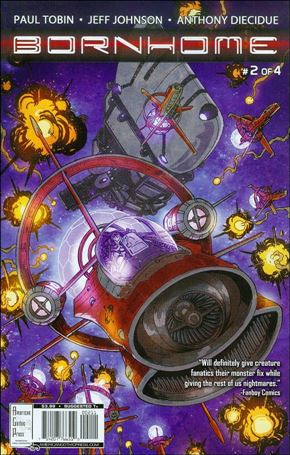 Bornhome issue 2 Jeff Johnson Cover