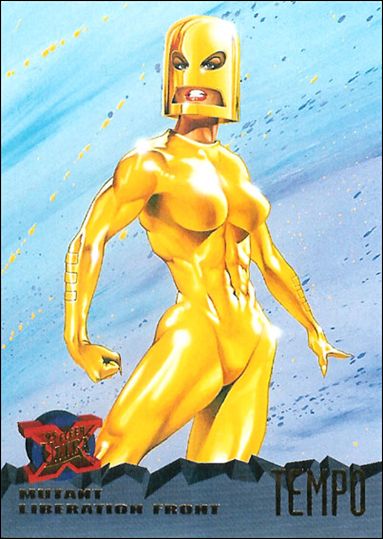 1995 Fleer Ultra X-Men (Base Set) card 86 Tempo
