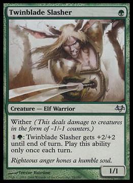 Magic the Gathering: Eventide (Base Set) card 79 Twinblade Slasher