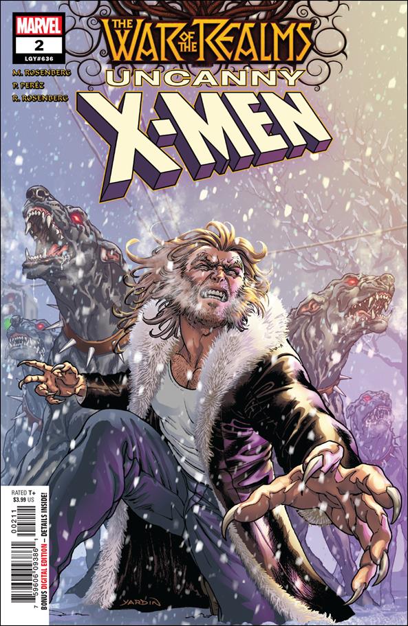 War of the Realms: Uncanny X-Men issue 2 David Yardin Cover