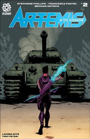Artemis & the Assassin issue 2 Phil Hester Cover