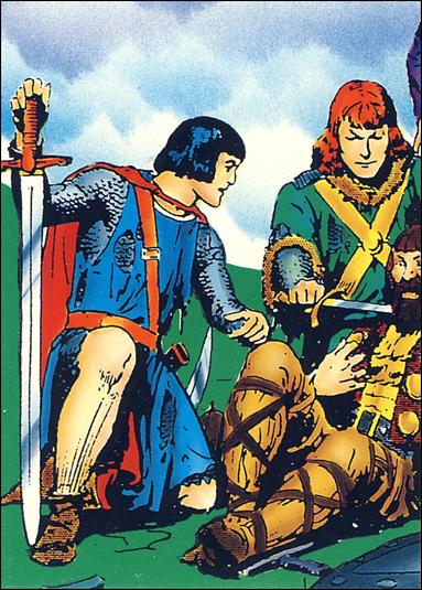 Prince Valiant (Base Set) card 25 Viking Raiders