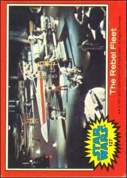 Star Wars: Series 2 (Base Set) card 127 The Rebel Fleet