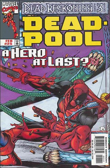 Deadpool (1997) issue 25 Wraparound Cover