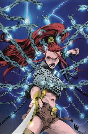 Immortal Red Sonja issue 9-J Jung-Geun Yoon 1:30 Virgin Cover