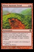 Magic the Gathering: Shards of Alara (Base Set) card 122 Where Ancients Tread
